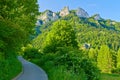 Trail to the top of the Three Crowns in Pieniny.