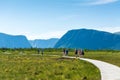 Trail to Western Brook Pond Royalty Free Stock Photo