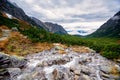 Trail up to Mt Rysy in High Tatras, Slovakia