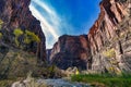 River valley in Zion National Park.