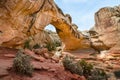 Trail walk in the Capitol reef National Park, Utah USA Royalty Free Stock Photo