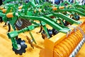 Trailed compact disc harrow