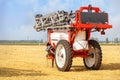 The trailed sprayer for leading field crops provides quality spraying in the agricultural sector