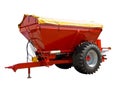 Trailed spreader fertilizer