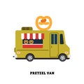 Trailer fast food vector illustration isolated