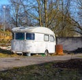 Trailer House Camper Royalty Free Stock Photo