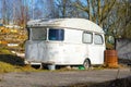 Trailer House Camper Royalty Free Stock Photo