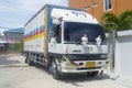 Trailer truck, container of CNP GROUP Logistics company