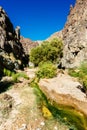 Trailhead to Darwin Waterfall Royalty Free Stock Photo