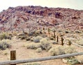 Calico Basin, Red Rock Conservation Area, Southern Nevada, USA Royalty Free Stock Photo