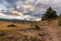 The trails around Horsetooth Reservoir Royalty Free Stock Photo