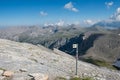 The trailway on summit of Mount Olympus Royalty Free Stock Photo