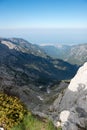 The trailway on summit of Mount Olympus Royalty Free Stock Photo