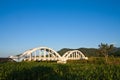 Train birdge in northern Thailand Royalty Free Stock Photo