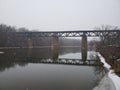 Penman`s Dam on the Grand River