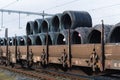 Train cargo wagons