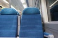 train carriage interior Royalty Free Stock Photo