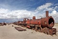 Train cemetery