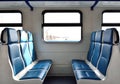 Train compartments Royalty Free Stock Photo