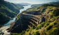 Train Crossing River Bridge Royalty Free Stock Photo