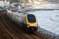 Train at Dawlish Royalty Free Stock Photo