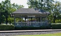 Train Depot in Batesville Mississippi Historic Square