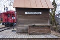 Train depot in Warrenton, Warrenton Virginia Royalty Free Stock Photo