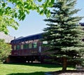 Historical Train Diner, High River, Alberta, Canada