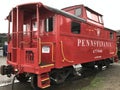 Train display at Essex Steam Train in Connecticut Royalty Free Stock Photo