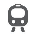 Train flat icon.
