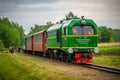 Train front view