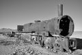 Train Graveyard, Uyuni, Bolivia Royalty Free Stock Photo