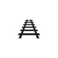 Train icon logo design vector template Royalty Free Stock Photo