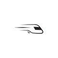 Train icon logo design vector template Royalty Free Stock Photo