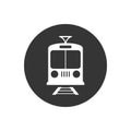Train icon.Transport flat icon. transportation vector illustration