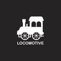 train icon vector Royalty Free Stock Photo