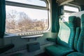 Train interior Royalty Free Stock Photo