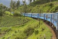 Train from Kandy to Ella in Sri Lanka