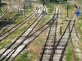 Train line Royalty Free Stock Photo