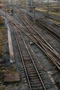 Train lines Royalty Free Stock Photo