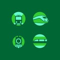 Train logo collection, train logo, train logos, train icon