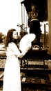 Train love story Royalty Free Stock Photo