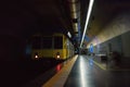Train metro station Royalty Free Stock Photo