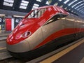 Train in Milan station