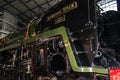 Train in the National Railway Museum in York, Yorkshire England