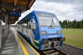 Train at Olsztyn-Mazury Airport