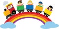 Train on Rainbow