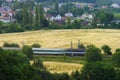 Train ridden landscape