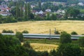 Train ridden landscape