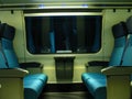 Train seats Royalty Free Stock Photo